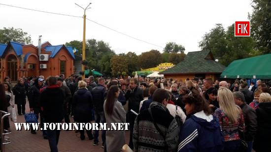 У Кропивницькому власники торговельних точок вийшли на протест